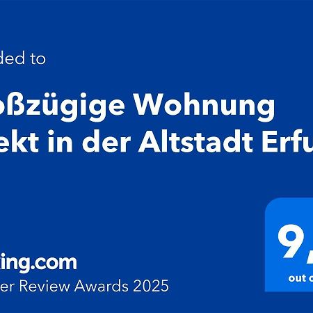 Grosszuegige Wohnung Direkt In Der Altstadt Erfurts Buitenkant foto