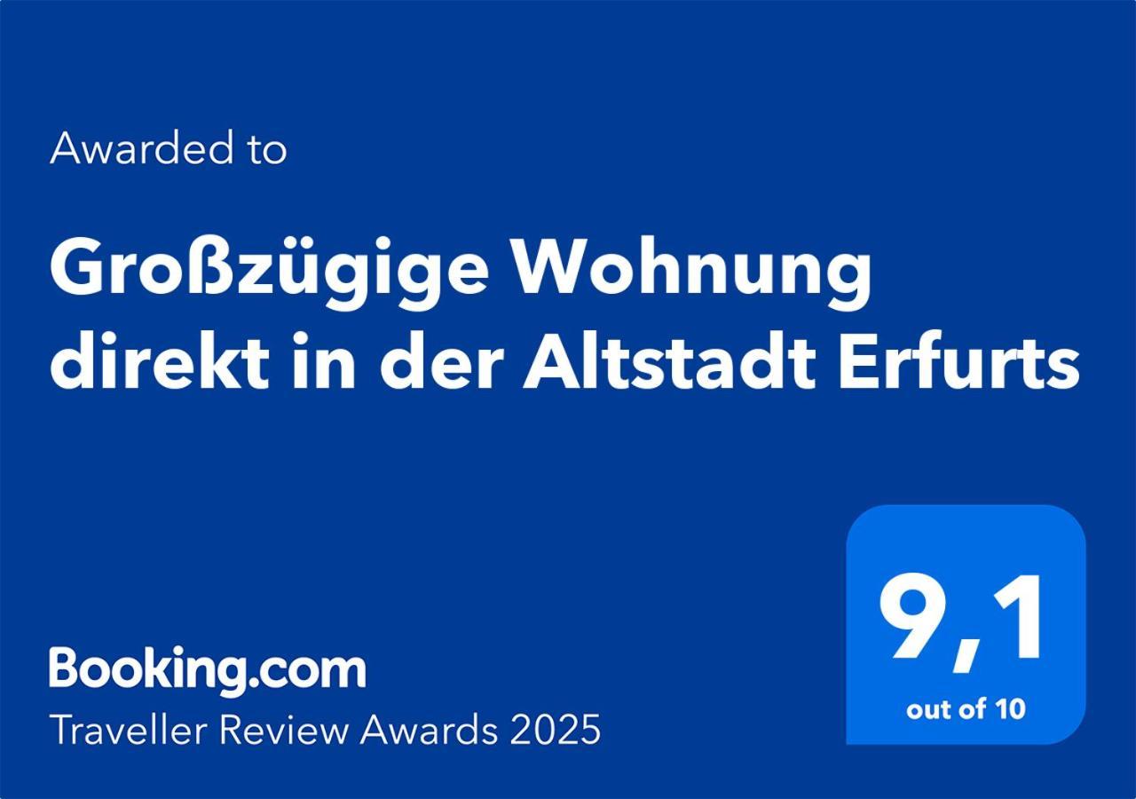 Grosszuegige Wohnung Direkt In Der Altstadt Erfurts Buitenkant foto